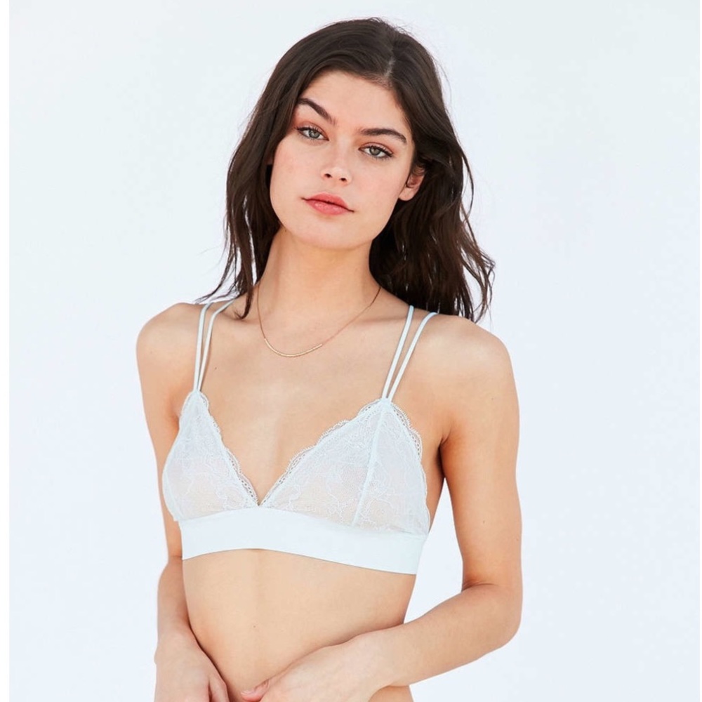 NWOT Adele Lace fusion Bralette size L